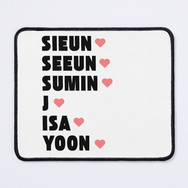 Item preview, STAYC with Member Names Kpop Group Design  designed and sold by AJUNICE STUDIO.