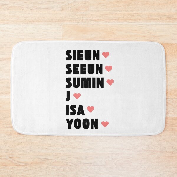 Item preview, STAYC with Member Names Kpop Group Design  designed and sold by AJUNICE STUDIO.