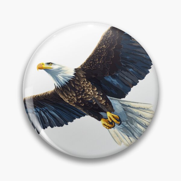 Item preview, Bald Eagle is flying designed and sold by GinnyGi.