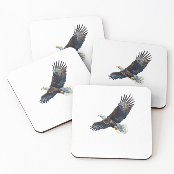 Item preview, Bald Eagle is flying designed and sold by GinnyGi.