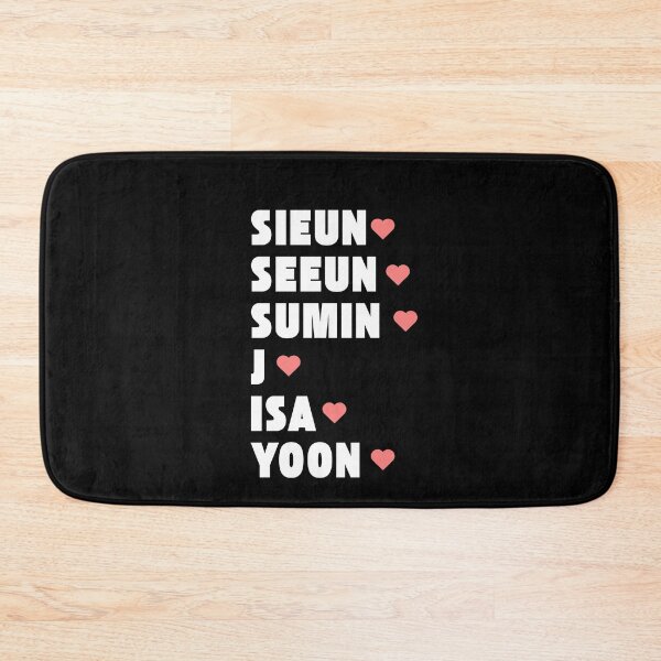 Item preview, STAYC with Member Names Kpop Group Design  designed and sold by AJUNICE STUDIO.