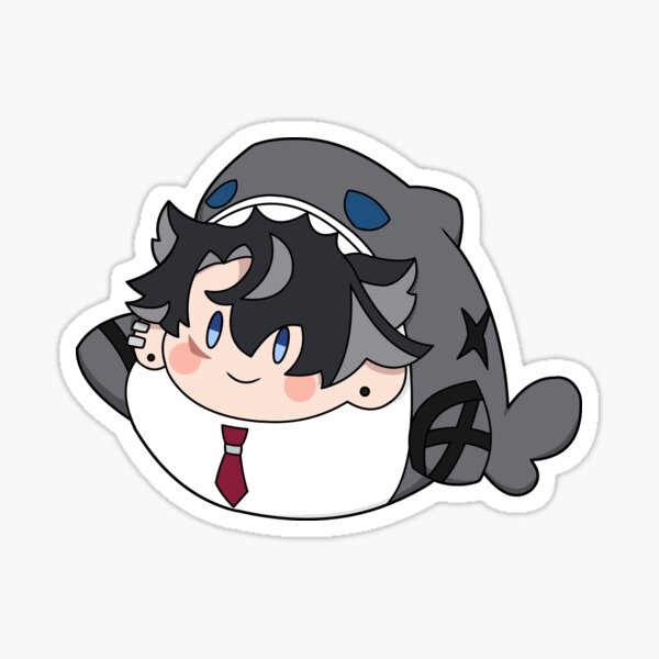 Wriothesley Shark Sticker