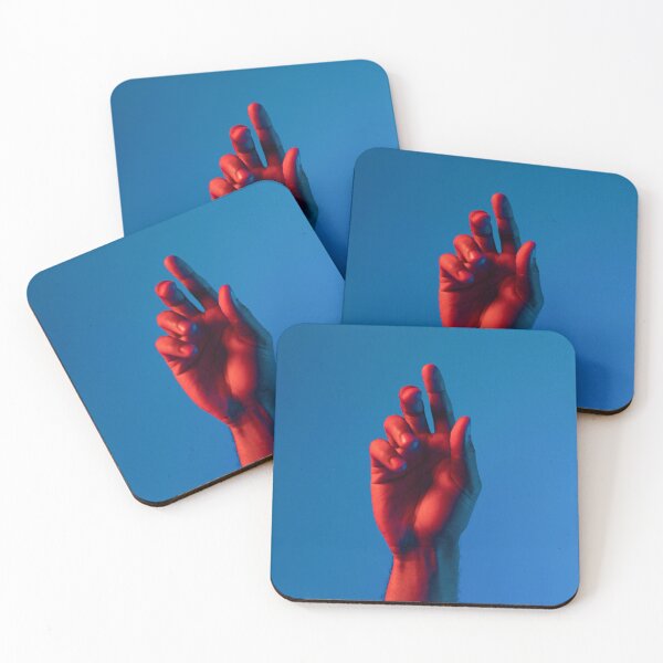 Item preview, 3D Hand in Red and Blue Light designed and sold by Erlin Rudho.