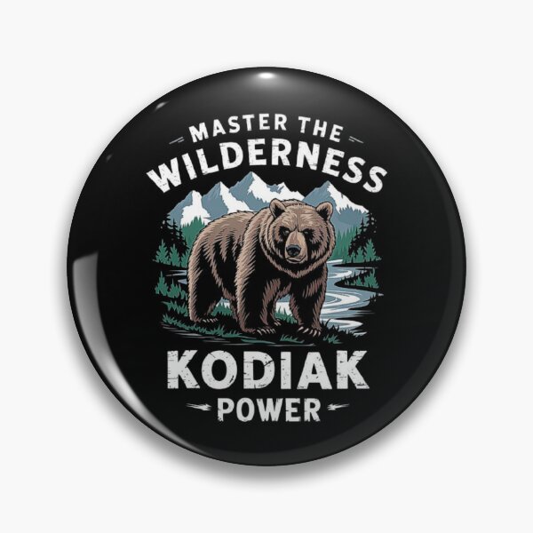 Item preview, Alaska Wilderness Kodiak Bear Power - Master the Wild-For Alaska Lovers & Kodiak Bear designed and sold by love3617.