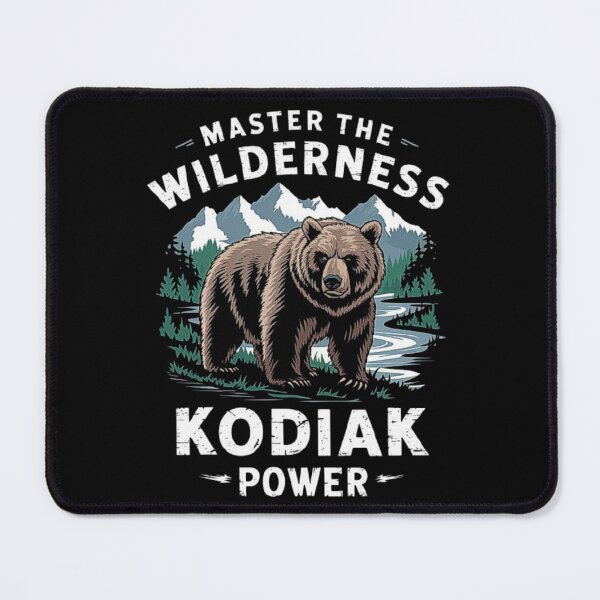 Item preview, Alaska Wilderness Kodiak Bear Power - Master the Wild-For Alaska Lovers & Kodiak Bear designed and sold by love3617.