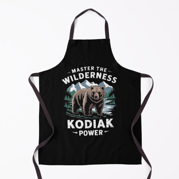 Item preview, Alaska Wilderness Kodiak Bear Power - Master the Wild-For Alaska Lovers & Kodiak Bear designed and sold by love3617.