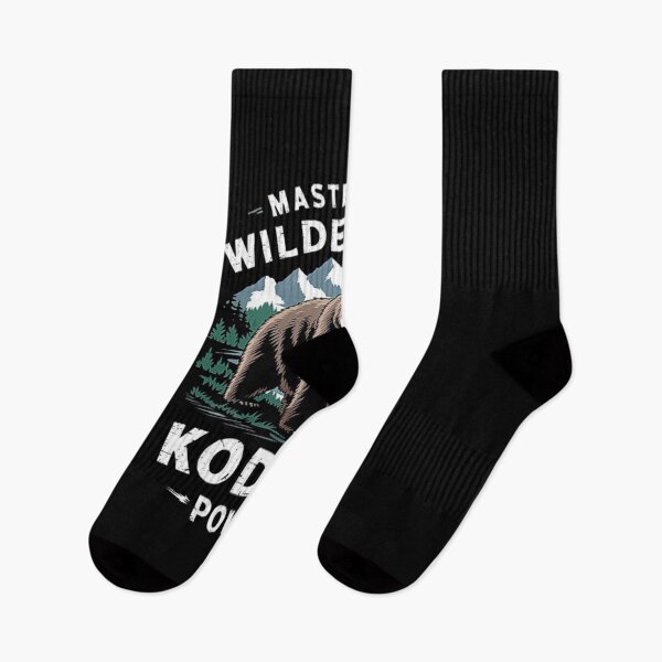 Item preview, Alaska Wilderness Kodiak Bear Power - Master the Wild-For Alaska Lovers & Kodiak Bear designed and sold by love3617.
