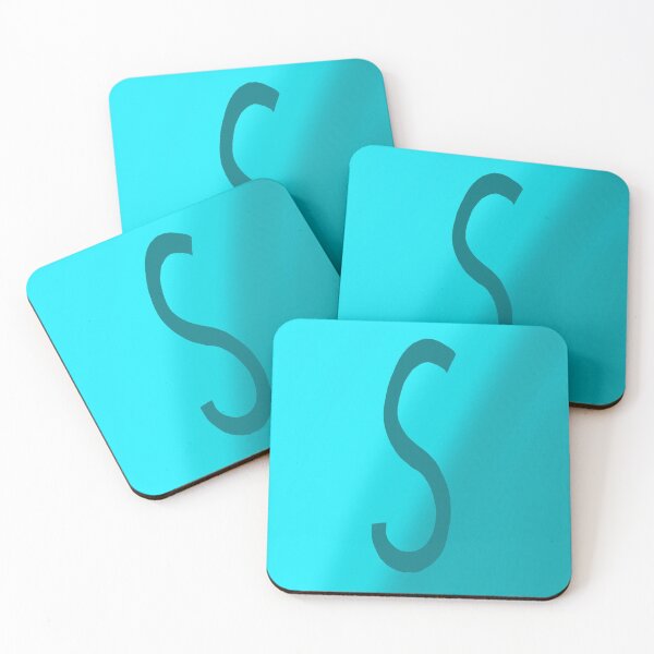 Item preview, Teal S with Gradient Background designed and sold by MusicQueen17.