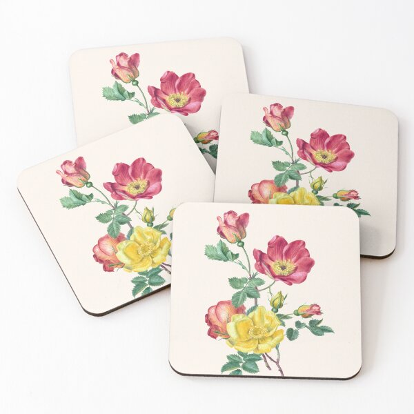 Item preview, Sprig of wild roses | Antoinette Luden designed and sold by LaMadeleine.