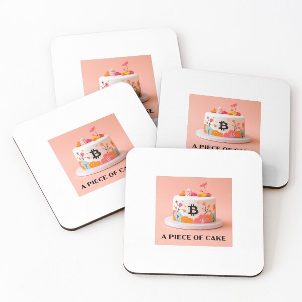 Item preview, A piece of Cake (Bitcoin cake) designed and sold by Mikakujumi.