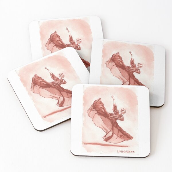 Item preview, Charlotte Landreau/Martha Graham Dance Company Watercolor  designed and sold by lifeonitsside.