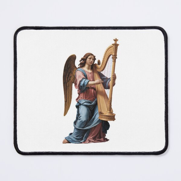 Item preview, Angel Playing Harp designed and sold by Mono.fi Studios.