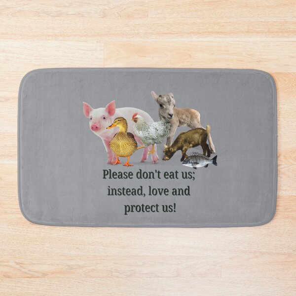 Item preview, Please don't eat us' instead, love and protect us designed and sold by Revitalize2024.