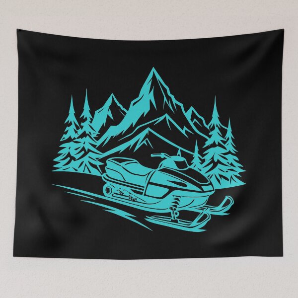 Item preview, Snowmobile  designed and sold by GraphicsClub.