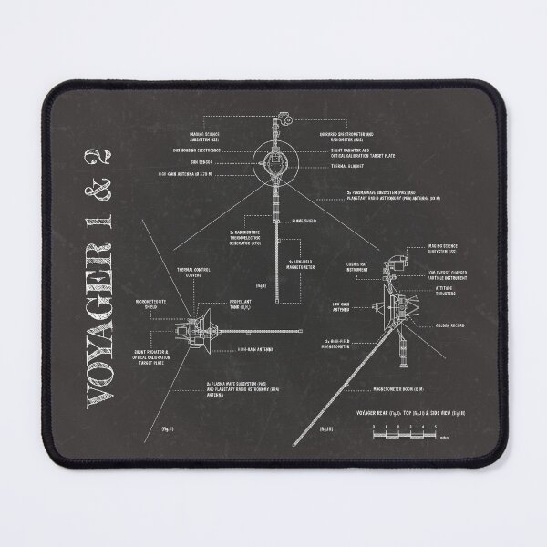 Item preview, Voyager. Deep Space Exploration Probes (Blackboard) designed and sold by BGALAXY.