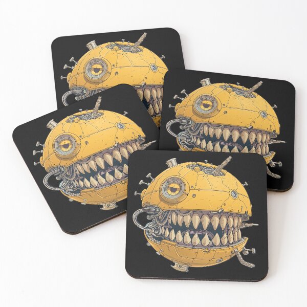 Item preview, Yellow robot beholder 4 designed and sold by obstinator.
