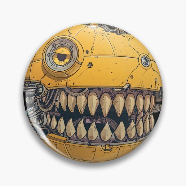 Item preview, Yellow robot beholder 4 designed and sold by obstinator.