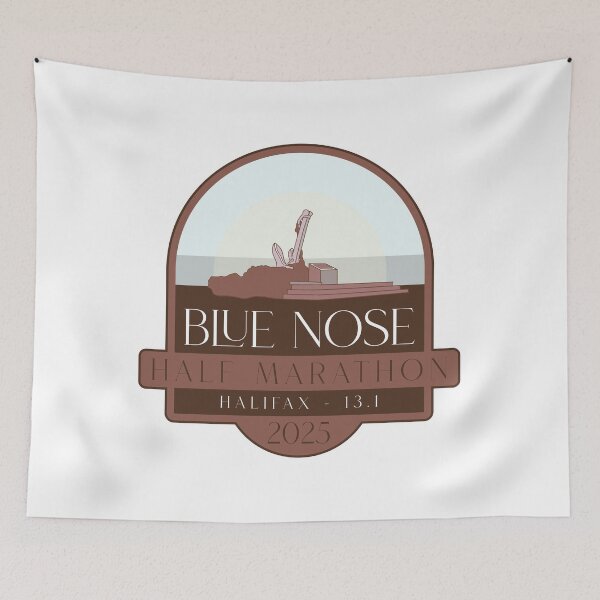 Item preview, Blue Nose - Half Marathon - Halifax - 13.1 – 2025 designed and sold by Moritz Schwäble.