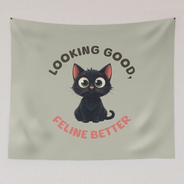 Item preview, Looking good , feline better designed and sold by AwesomeBeyondLimits.