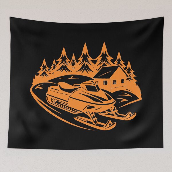 Item preview, Snowmobile  designed and sold by GraphicsClub.