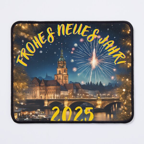 Item preview, Frohes neues Jahr 2025 Deutschland designed and sold by BrightHamster.