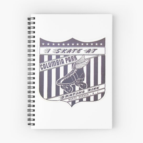 Item preview, Columbia Park Skating Rink North Bergen New Jersey Roller Skating Rink Sticker Decal Label designed and sold by tislord.