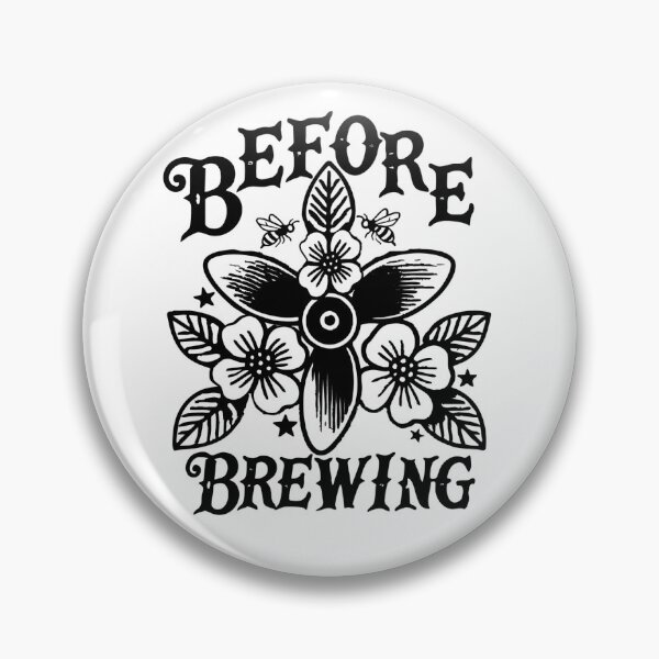 Item preview, Brew Brewing Black Logo designed and sold by BrewFlowers.