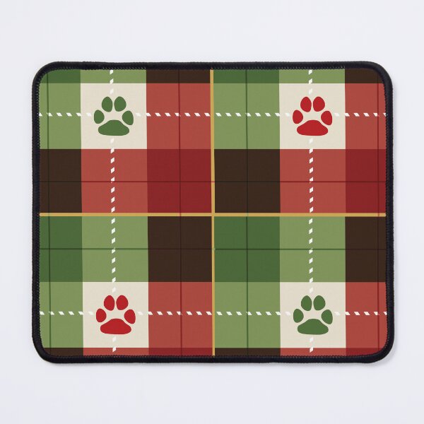 Item preview, Holiday Paws Plaid Pattern designed and sold by lysa13.