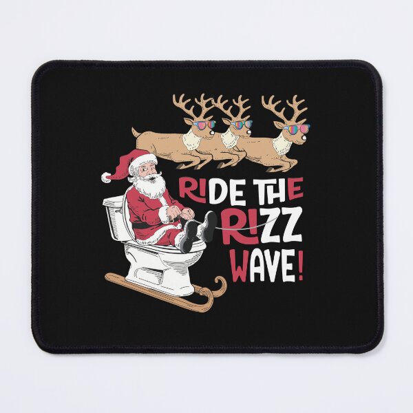 Item preview, Skibidi Sleigh Ride: Ride the Rizz Wave! designed and sold by NEWDESINGS12.