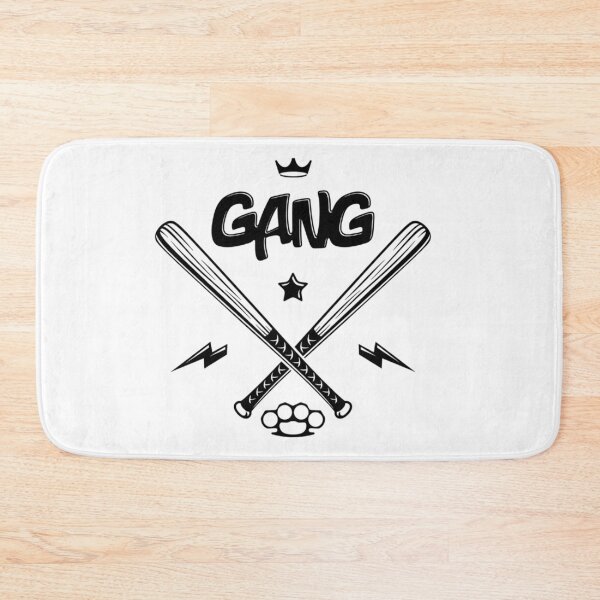 Item preview, Gang Symbol Crossed Baseball Bats designed and sold by teemix.
