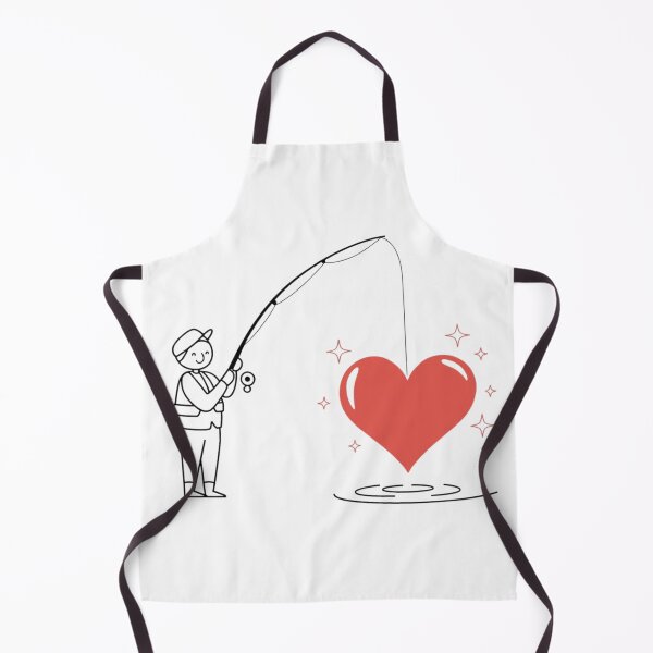 Item preview, Fisherman Fish Love Valentine designed and sold by ladyindigital.