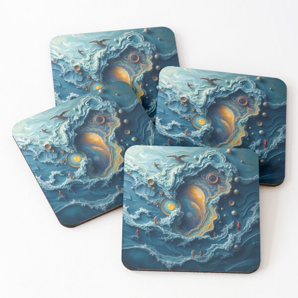 Item preview, Aquatic Parallel Universes designed and sold by 0penvimark.