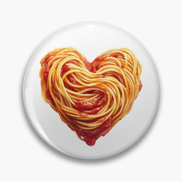 Item preview, Heart-shaped Spaghetti Marinara  designed and sold by DigitalToast.