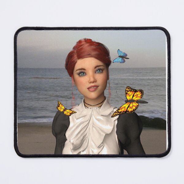 Item preview, Victorian Josie and butterflies designed and sold by Marcyves.