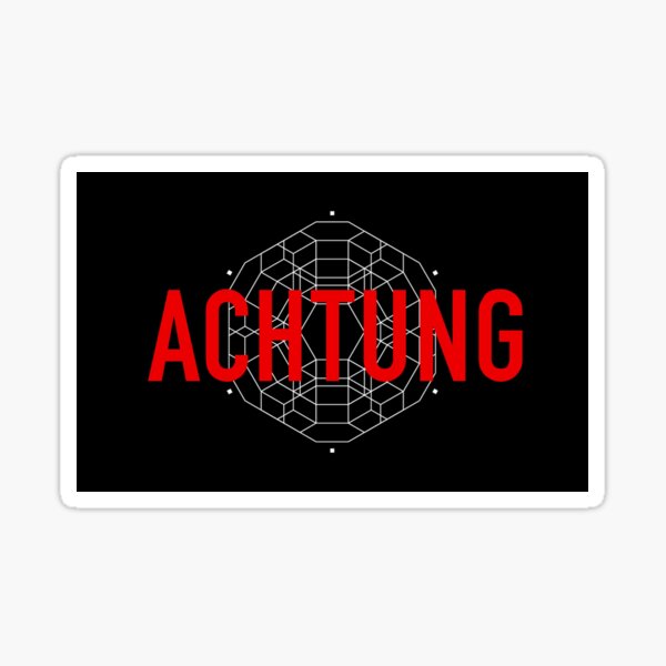 Artikel-Vorschau von ACHTUNG, designt und verkauft von AmiZelkova.