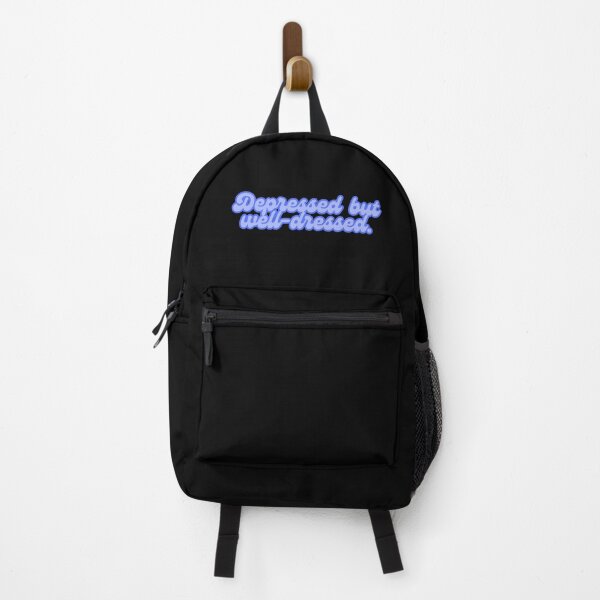 Item preview, Depressed But Well-Dressed, Blue. designed and sold by TalitaArte.