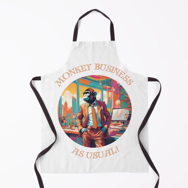 Item preview, Monkey business, as usual! designed and sold by NicMacTees.