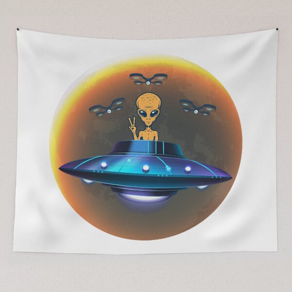 Item preview, UFO conspiracy theory designed and sold by guruprinters.