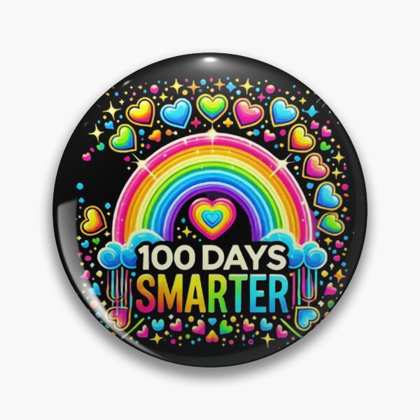 Item preview, 100th Day Of School Teacher 100 Days Smarter Rainbow  designed and sold by SztylishDesigns.