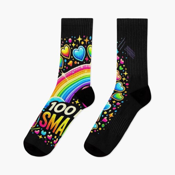 Item preview, 100th Day Of School Teacher 100 Days Smarter Rainbow  designed and sold by SztylishDesigns.