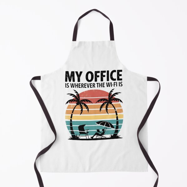 Item preview, Tropical Digital Nomad Design - My Office Is Wherever the Wi-Fi Is   designed and sold by Queen1120.