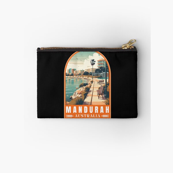 Item preview, Retro Mandurah in Western Australia Vector Art Travel Landscape designed and sold by MaateoDesign.