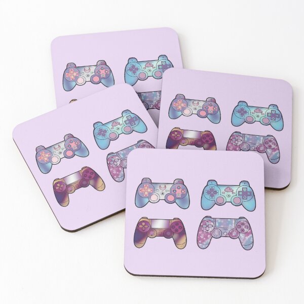 Item preview, Vibrant Gaming Controller Sticker Collection designed and sold by pinkFrogInSpace.