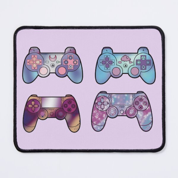 Item preview, Vibrant Gaming Controller Sticker Collection designed and sold by pinkFrogInSpace.