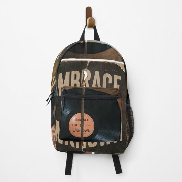 Item preview, Vintage Broken Vinyl Record With Embrace The Unknown Album Cover designed and sold by MarkymarkF.