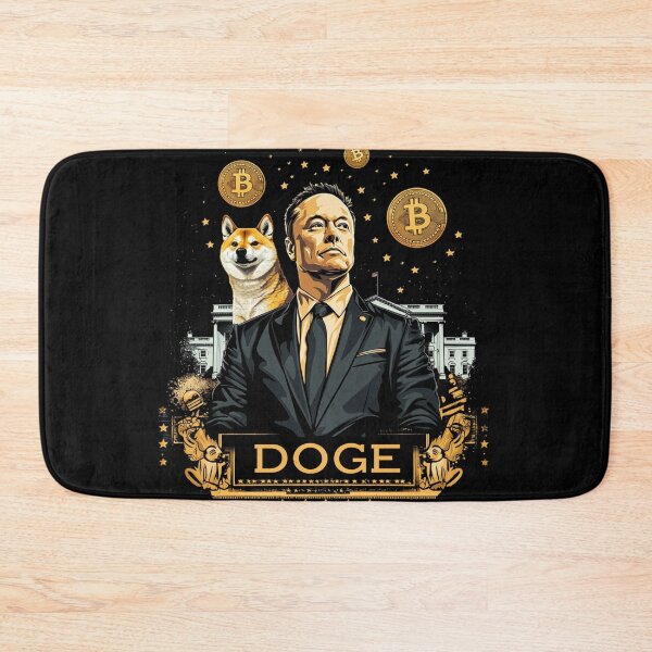 Item preview, Elon Musk DOGE Shiba Inu Dogecoin Bitcoin Art designed and sold by LostSolace.