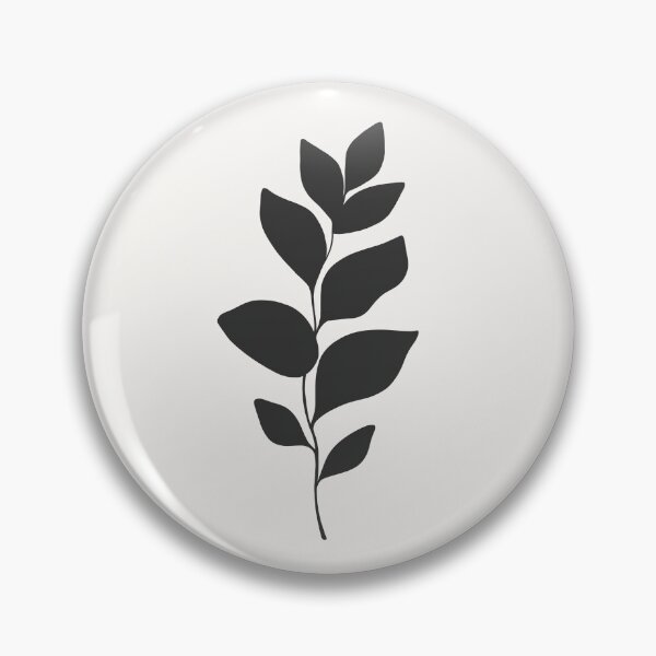 Item preview, Botanical art. Plant silhouette illustration. Leaf branch drawing. designed and sold by PAPER MOON art & design.