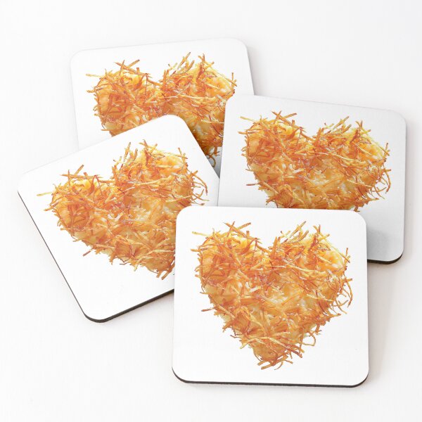 Item preview, Heart-shaped Hashbrowns designed and sold by DigitalToast.
