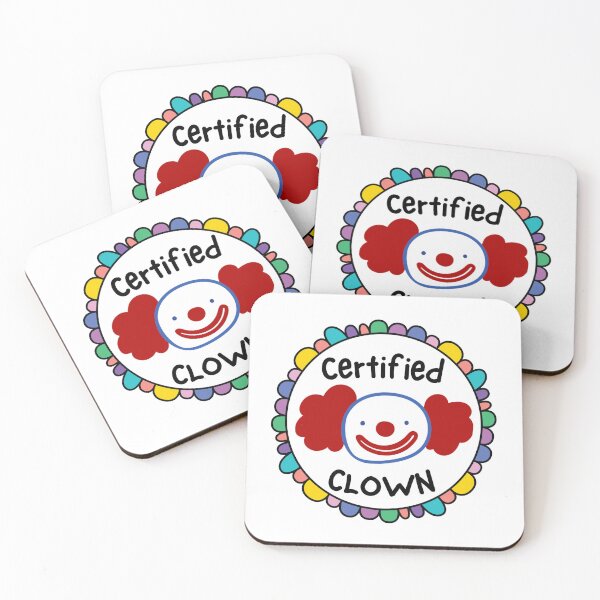 Item preview, Certified Clown designed and sold by Alberto Dominguez.