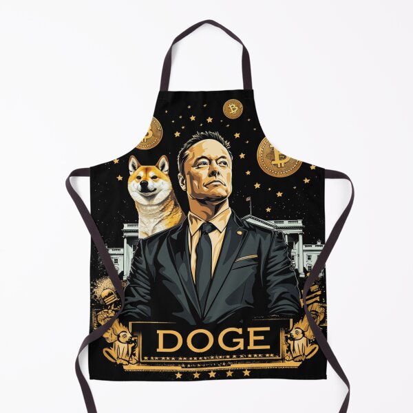 Item preview, Elon Musk DOGE Shiba Inu Dogecoin Bitcoin Art designed and sold by LostSolace.